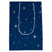Funkel funkel Stern Mittlere Geschenktüte (Rückseite)