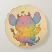 Funkel Kissen – Das kreative ADHS-Monster (Rückseite)