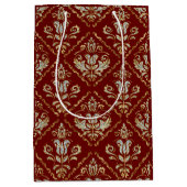 Funkeldämpfer auf dunkelrot mittlere geschenktüte (Vorderseite)