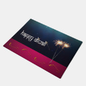 Funkelfroh Diwali - Doormat Fußmatte (Schrägansicht)