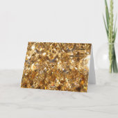 Funkelgrüße Karte (Rückseite)