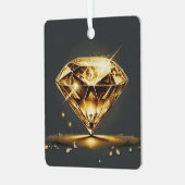 Funkellächeln Ornament Aus Metall (Vorderseite links)