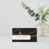 Funkellichter beleuchten berufliche Ereignismanage Visitenkarte (Stehend Vorderseite)