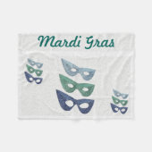 Funkelmasken - fleecedecke (Vorderseite (Horizontal))