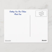 Funkelmasken - postkarte (Rückseite)