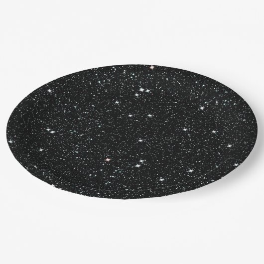 FUNKELN, FUNKELN, KLEINE STERNE (Weltraum) ~ Pappteller (Schrägansicht)