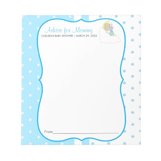 Funkeln, Funkeln-kleiner Stern - Baby - Rat Notizblock (Vorderseite)