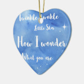 Funkeln-Funkeln-kleiner Stern Keramik Ornament (Links)
