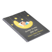 Funkeln-Funkeln-Stern-BabypartyGuestbook Notizblock (Rechte Seite)