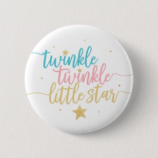 Funkeln-Funkeln-Stern-Geschlecht decken Dusche auf Button