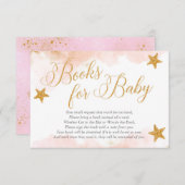 Funkeln-Funkeln-Sternbuch-Antrageinsatz Begleitkarte (Vorne/Hinten)