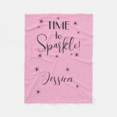 Funkeln Jessica Fleecedecke (Vorderseite)