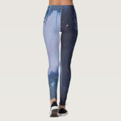 Funkeln-kleine Sterne Leggings (Rückseite)