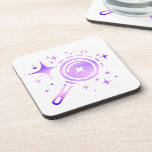 Funkeln, Leuchtfeuer des grenzenlosen digitalen Ze Getränkeuntersetzer