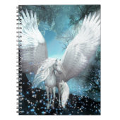 Funkeln Pegasus Notizblock (Vorderseite)