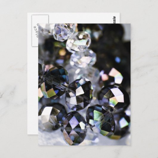 Funkeln Perlen II Postkarte (Vorne/Hinten)