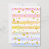 Funkeln-Stern-2. Geburtstags-Einladung Einladung (Rückseite)