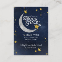 Funkeln-Stern-Mond u. Rückseite danken Ihnen