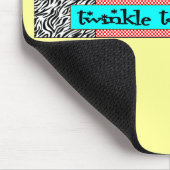 Funkeln Toes Markt-Logo Mousepad (Ecke)