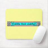 Funkeln Toes Markt-Logo Mousepad (Mit Mouse)