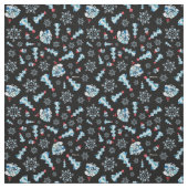Funkeln und Glänzen! Snoopy Edelstein Winterfeier Stoff (Muster)