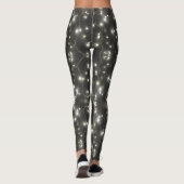Funkeln von Silberleuchten Leggings (Rückseite)