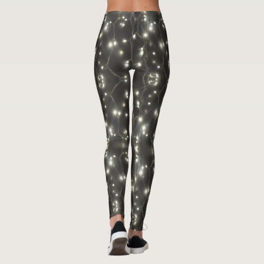 Funkeln von Silberleuchten Leggings (Rückseite)