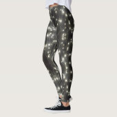 Funkeln von Silberleuchten Leggings (Links)