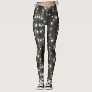 Funkeln von Silberleuchten Leggings