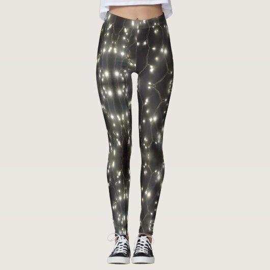 Funkeln von Silberleuchten Leggings (Vorderseite)