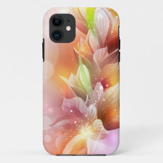 Funkelnd Abstrakte Blume Case-Mate iPhone Hülle
