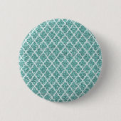 funkelnd Aquamarin Button (Vorderseite)