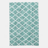 funkelnd Aquamarin Handtuch (Vertikal)