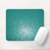 Funkelnd Blau Mousepad (Mit Mouse)