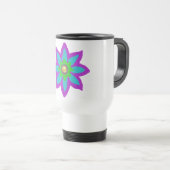 Funkelnd Blume Eid Reisebecher (VorderseiteRechts)