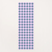 Funkelnd Blume Eid Yogamatte (Vorderseite)