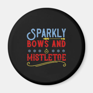 Funkelnd Bogen und Mistleton Magnet