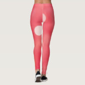 Funkelnd Bokeh-Hintergrund Leggings (Rückseite)