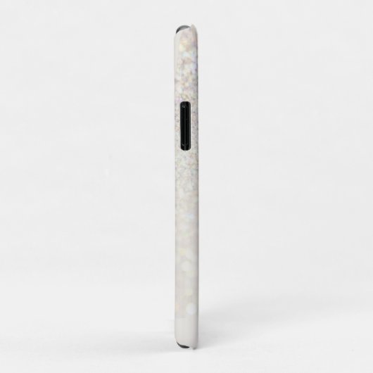 Funkelnd Bukee-Glitzer personalisiert rosa lila Case-Mate iPhone Hülle (Hinten/Rechts)