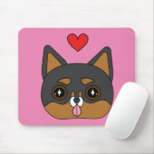 Funkelnd Chihuahua Mousepad (Mit Mouse)