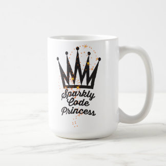 Funkelnd Code-Prinzessin Mug Kaffeetasse