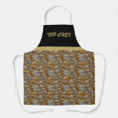 Funkelnd Dekorativgold und Silber Schürze (Vorderseite)