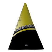 Funkelnd Diamanten u. Goldbogen-Bonbon 16 Partyhütchen (Rechts)