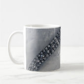 Funkelnd Diamanten und Pelzkaffee-Tasse bleibe Kaffeetasse (Links)
