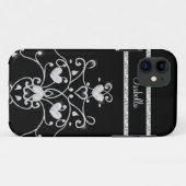 Funkelnd Diamanttiara-Herzen iPhone 5 Fall Case-Mate iPhone Hülle (Rückseite (Horizontal))