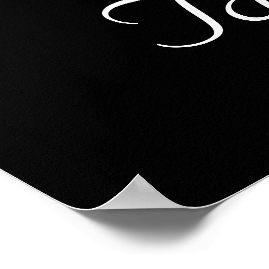 Funkelnd Diamond Taurus Symbol Poster (Ecke)