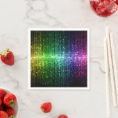 Funkelnd Disco Tinsel Serviette (Beispiel)