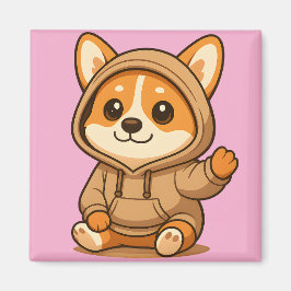 Funkelnd Eyes Corgi Magnete | Niedliche Küchendeko Magnet