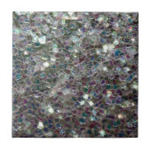 Funkelnd farbiges Silbermosaik Fliese (Vorderseite)