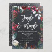 funkelnd Feiertage mit Jingle Einladung (Vorne/Hinten)